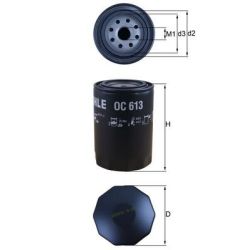 Alyvos filtras KNECHT OC 613
