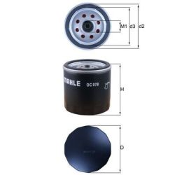 Alyvos filtras KNECHT OC 978