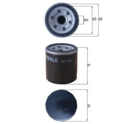 Alyvos filtras KNECHT OC 996