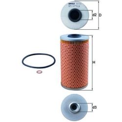 Alyvos filtras KNECHT OX 103D