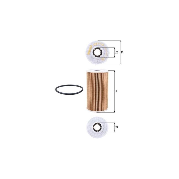 Alyvos filtras KNECHT OX 1138D