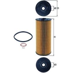 Alyvos filtras KNECHT OX 137D