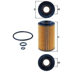 Alyvos filtras KNECHT OX 153/7D1
