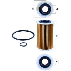 Alyvos filtras KNECHT OX 209D