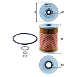 Alyvos filtras KNECHT OX 32D