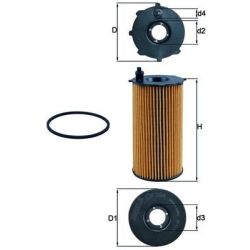 Alyvos filtras KNECHT OX 354D