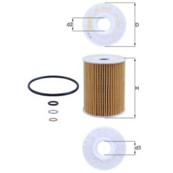 Alyvos filtras KNECHT OX 355/3D
