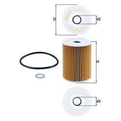 Alyvos filtras KNECHT OX 355D