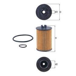 Alyvos filtras KNECHT OX 382D