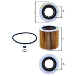 Alyvos filtras KNECHT OX 387D