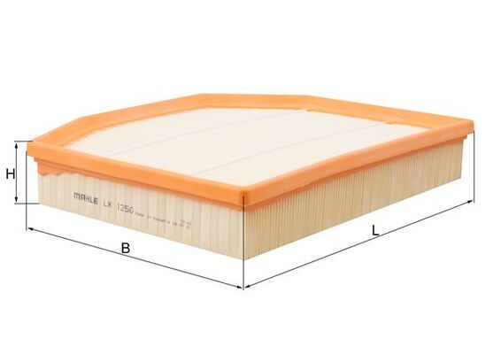 Oro filtras KNECHT LX 1250