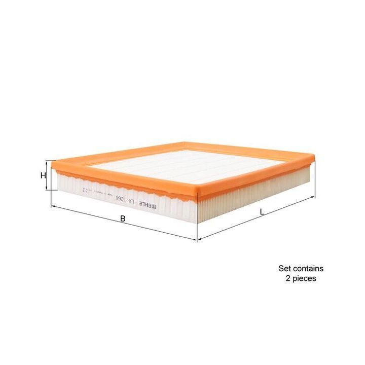 Oro filtras KNECHT LX 1264/S