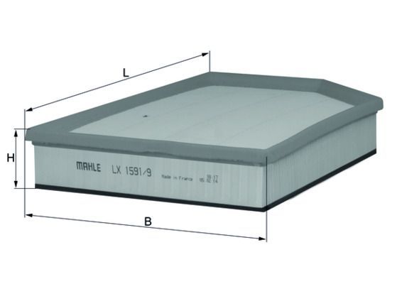 Oro filtras KNECHT LX 1591/9