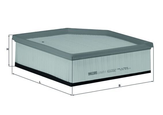 Oro filtras KNECHT LX 1607/1