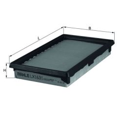 Oro filtras KNECHT LX 1631