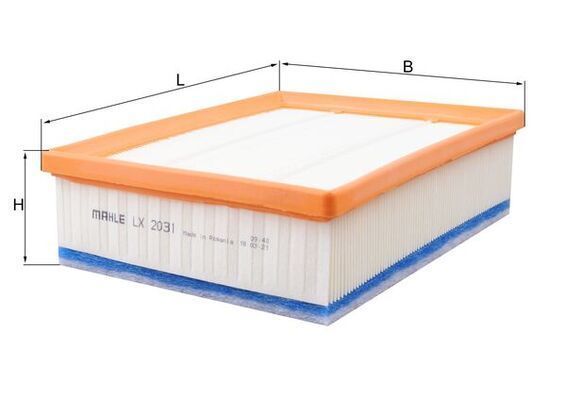 Oro filtras KNECHT LX 2031