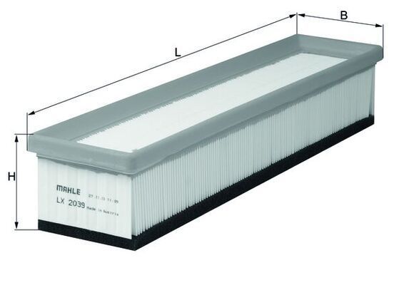 Oro filtras KNECHT LX 2039