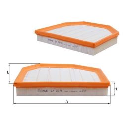 Oro filtras KNECHT LX 2075