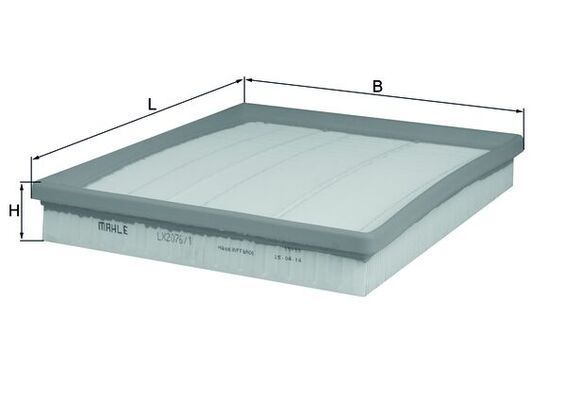 Oro filtras KNECHT LX 2076/1