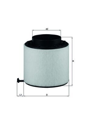 Oro filtras KNECHT LX 2092D