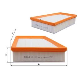 Oro filtras KNECHT LX 2631