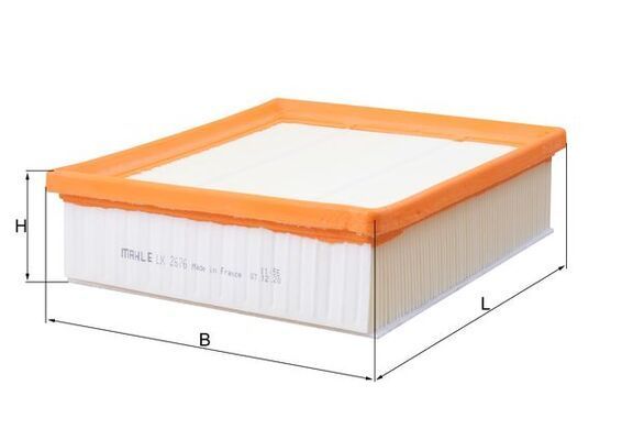 Oro filtras KNECHT LX 2676