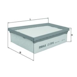 Oro filtras KNECHT LX 2916