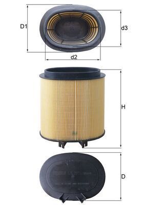 Oro filtras KNECHT LX 2974