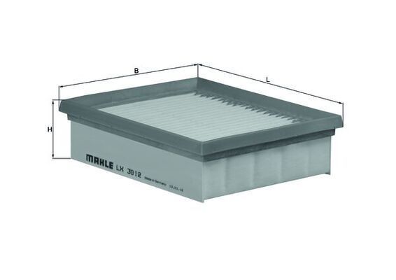 Oro filtras KNECHT LX 3012