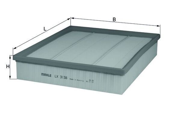 Oro filtras KNECHT LX 3138