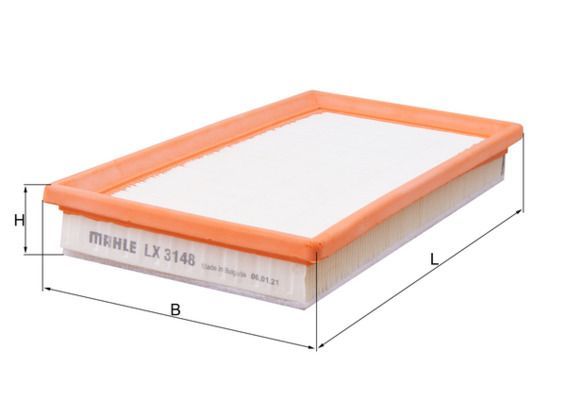 Oro filtras KNECHT LX 3148