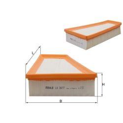 Oro filtras KNECHT LX 3477