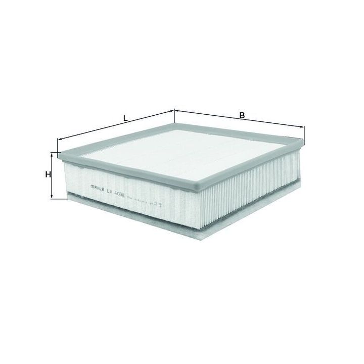 Oro filtras KNECHT LX 4038