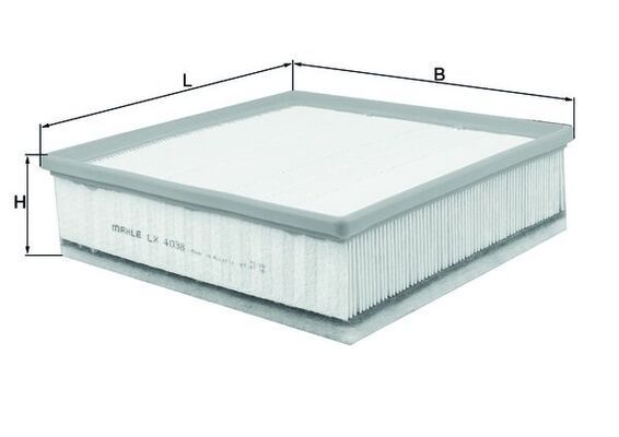 Oro filtras KNECHT LX 4038