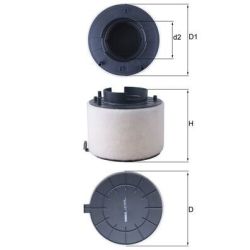 Oro filtras KNECHT LX 4249