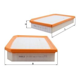 Oro filtras KNECHT LX 4783