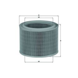 Oro filtras KNECHT LX 486