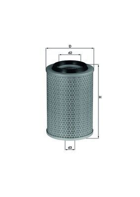 Oro filtras KNECHT LX 496