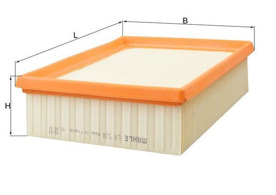 Oro filtras KNECHT LX 524