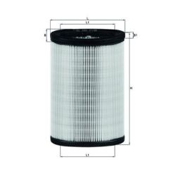 Oro filtras KNECHT LX 597