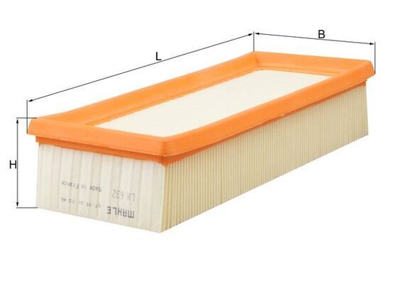 Oro filtras KNECHT LX 632