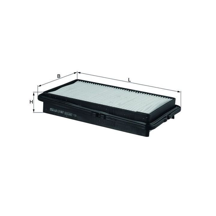 Oro filtras KNECHT LX 667