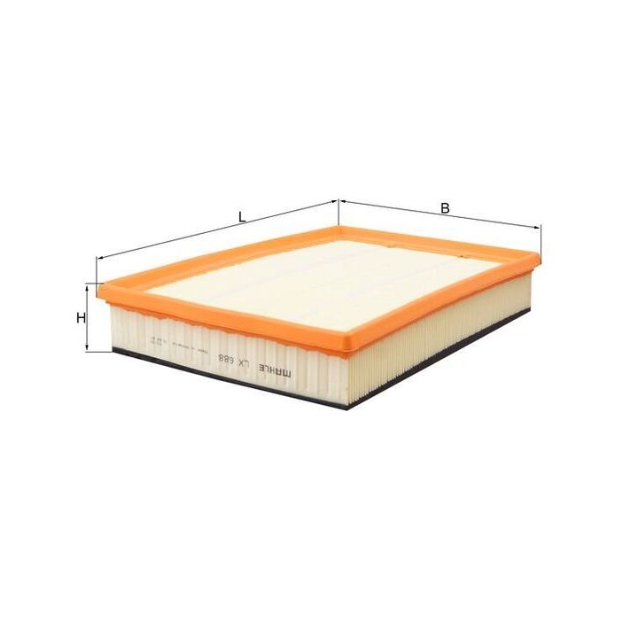 Oro filtras KNECHT LX 688