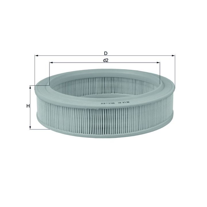 Oro filtras KNECHT LX 81