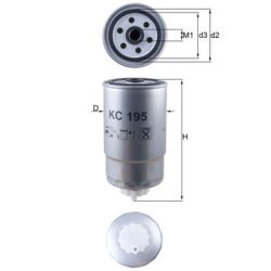 Kuro filtras KNECHT KC 195