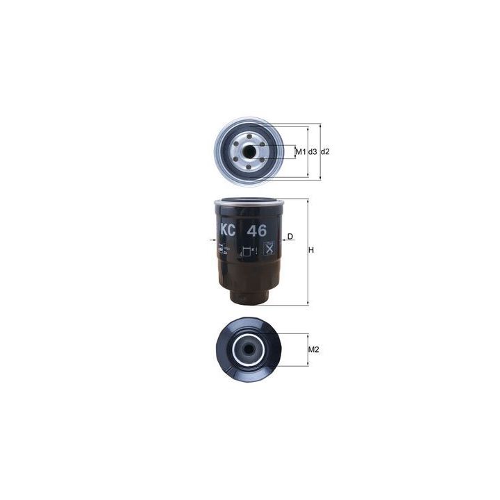 Kuro filtras KNECHT KC 46