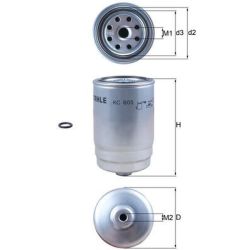 Kuro filtras KNECHT KC 605D