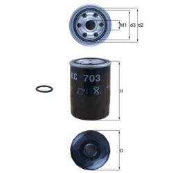 Kuro filtras KNECHT KC 703D
