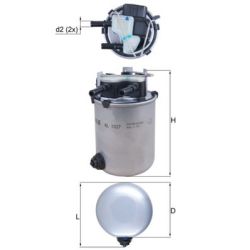 Kuro filtras KNECHT KL 1027