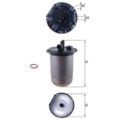 Kuro filtras KNECHT KL 1132D